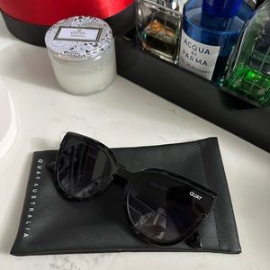 Quay Noosa Bevel 55 mm Cat-eye Sunglasses